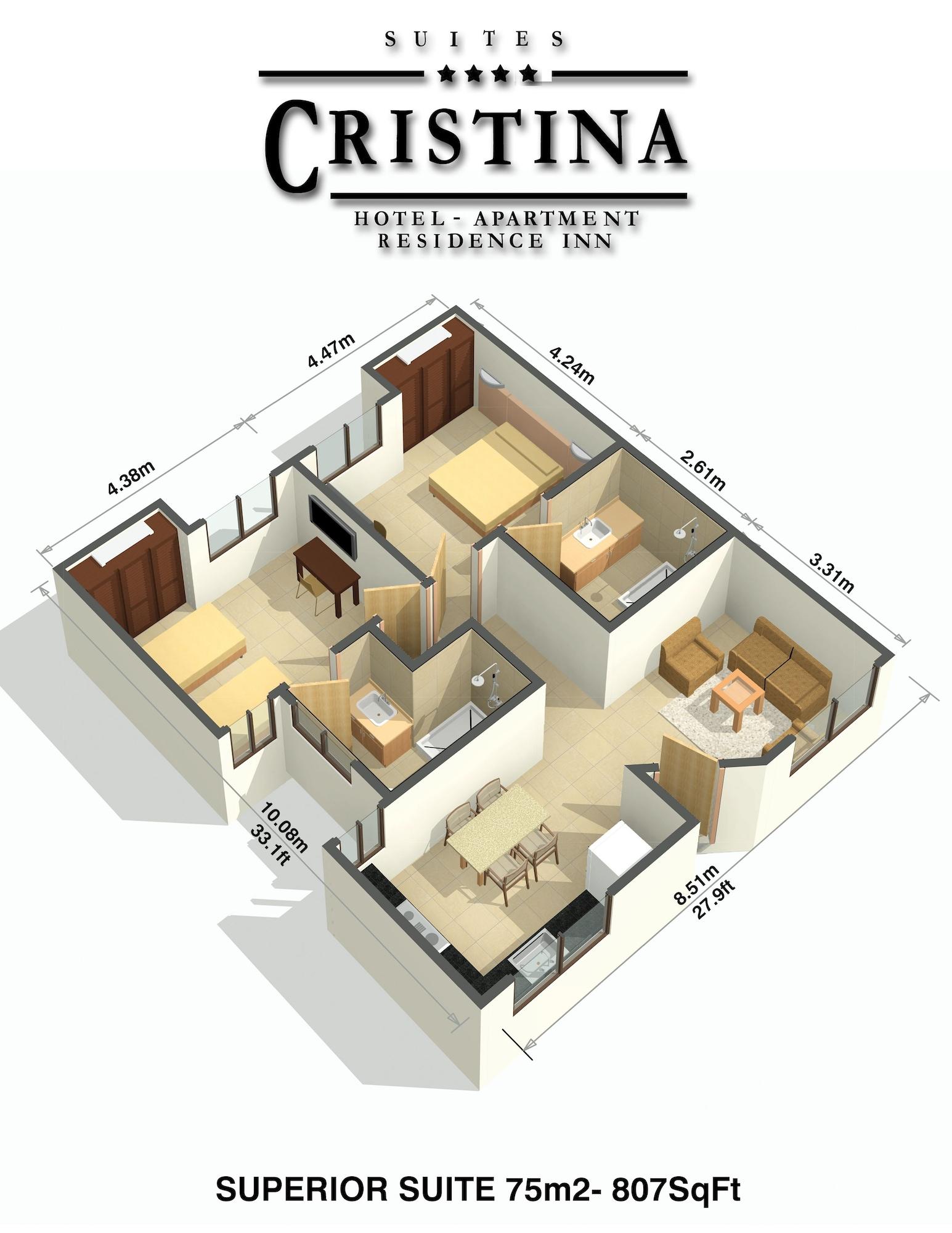 Hotel Residence Inn Suites Cristina San José Buitenkant foto